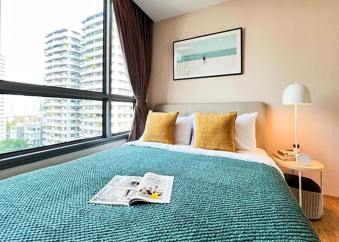 Stylish Modern 1br - Ultra Fast Wifi - Bts Phrom Phong