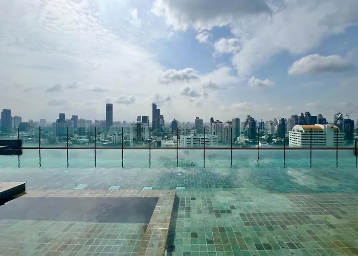 Feriehus Stylish Modern 1br - Ultra Fast Wifi - Bts Phrom Phong
